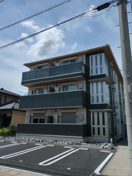 山梨県中巨摩郡昭和町西条(アパート)の賃貸物件の外観