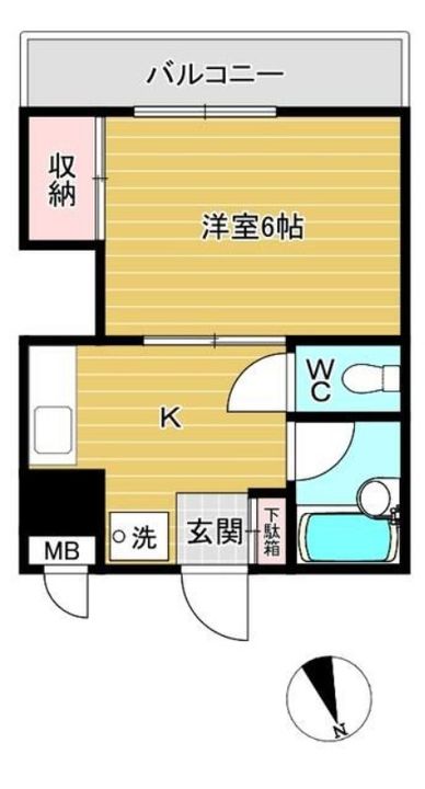 神山ビルの間取り