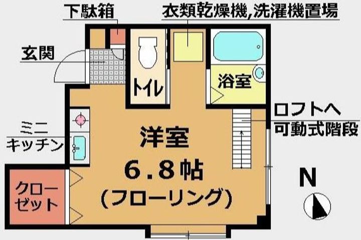 ロードサイド秋の間取り