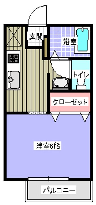サン・フォーレストの間取り