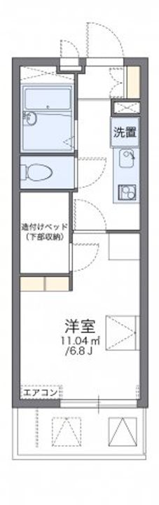 大阪府守口市八雲西町4(マンション)の賃貸物件の間取り