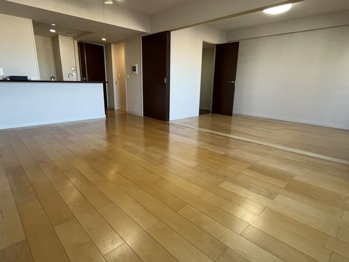 リボンシティレジデンス エアリーフォートの居間