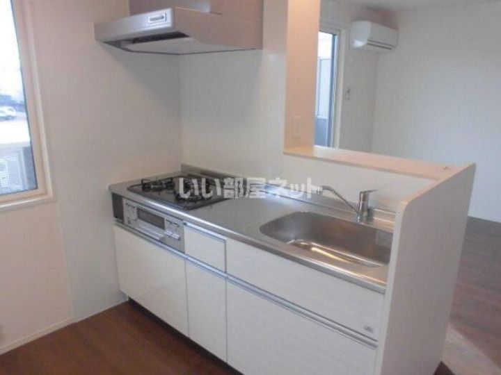 群馬県前橋市下新田町(アパート)の賃貸物件のキッチン