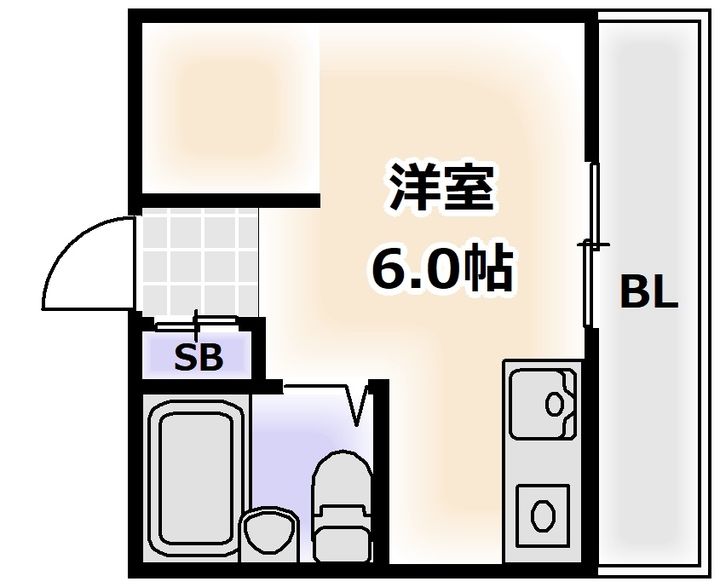 エイチ・ツーオー第7ビルの間取り