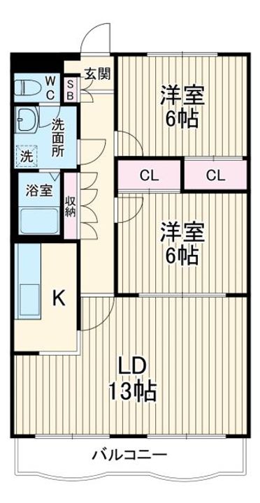 プロヴァンスの間取り