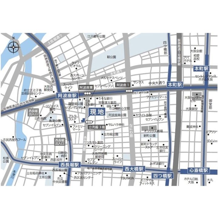 大阪府大阪市西区立売堀4(マンション)の賃貸物件のその他画像