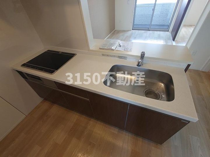 岐阜県岐阜市東鶉4(アパート)の賃貸物件のキッチン