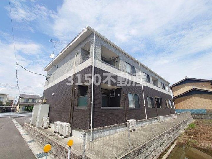 岐阜県岐阜市東鶉4(アパート)の賃貸物件の外観