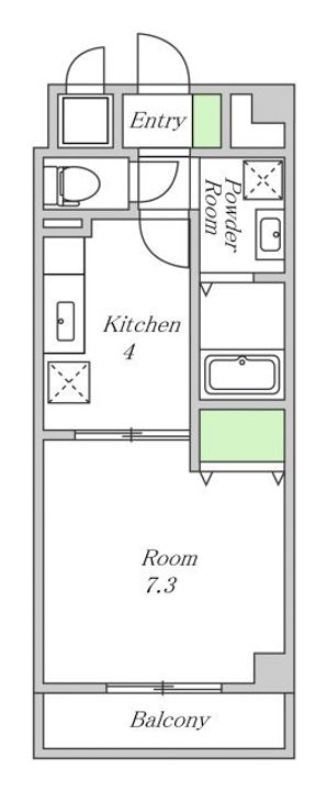 ソレアード昼ヶ丘の間取り
