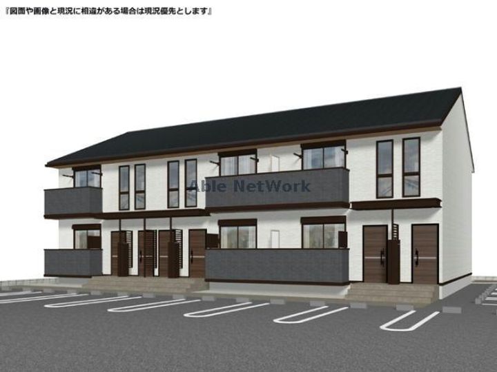 岐阜県岐阜市鏡島中1(アパート)の賃貸物件の外観