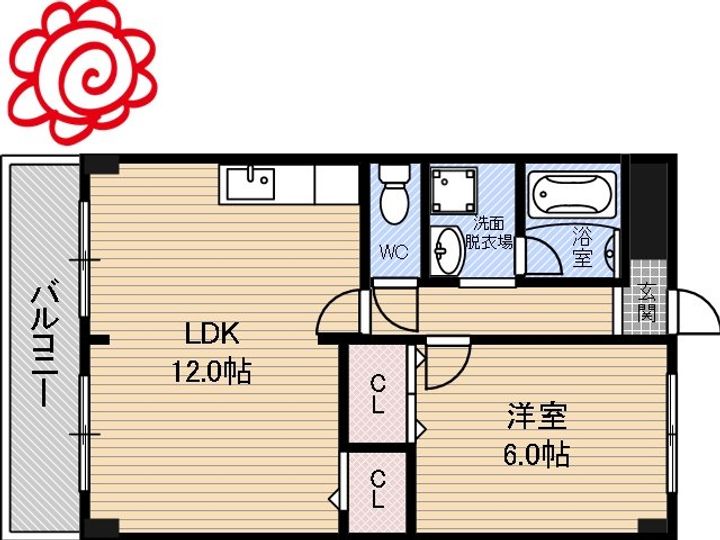 サンヴェール鶴見の間取り