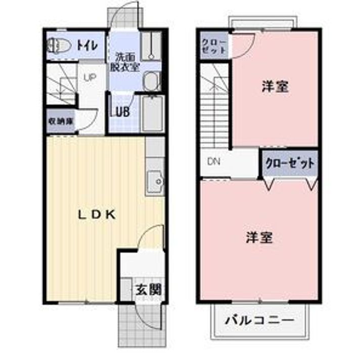 三重県伊勢市上地町(一戸建)の賃貸物件の間取り