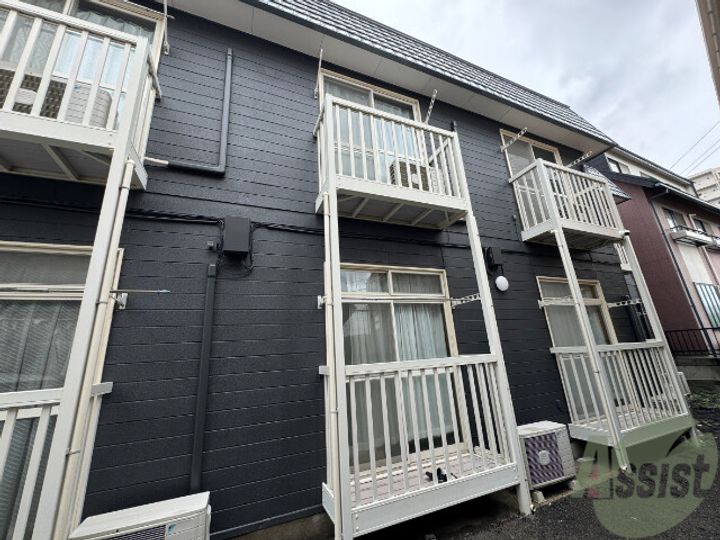 門前町アパートの外観