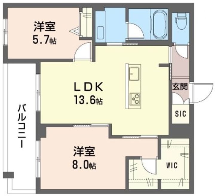 WTB大塚の間取り