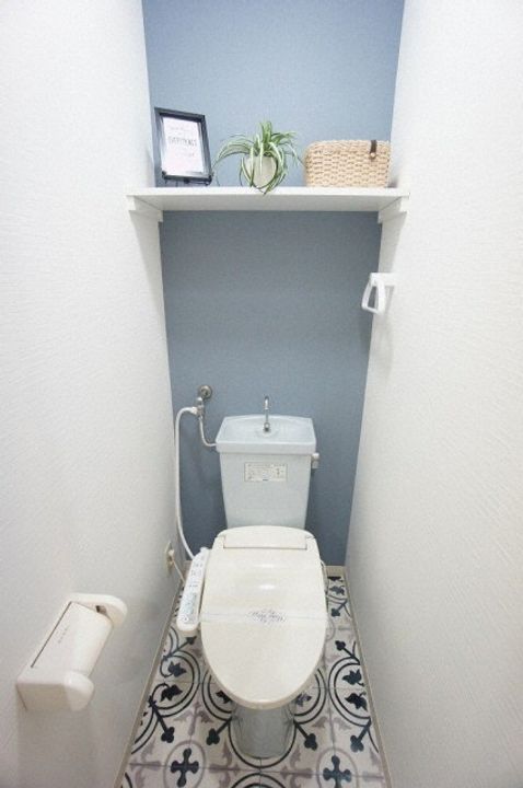 白石コートの内装