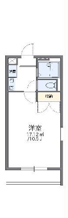 レオパレスTOMOの間取り