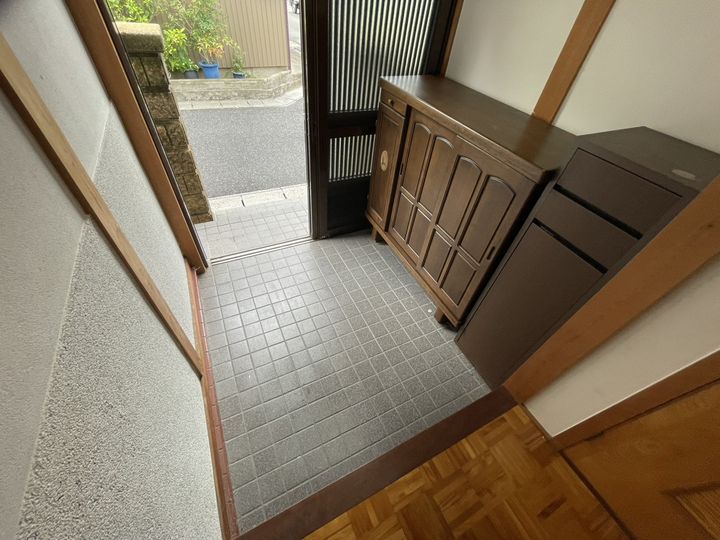 岐阜県羽島市竹鼻町(一戸建)の賃貸物件の玄関