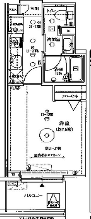 MAXIV八王子TREの間取り