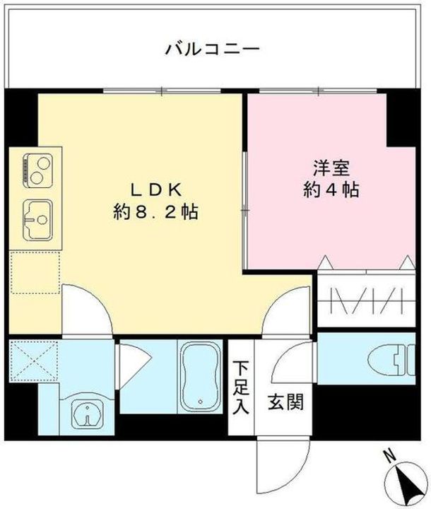 LUVIAS堺の間取り