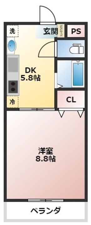 メゾン希の間取り