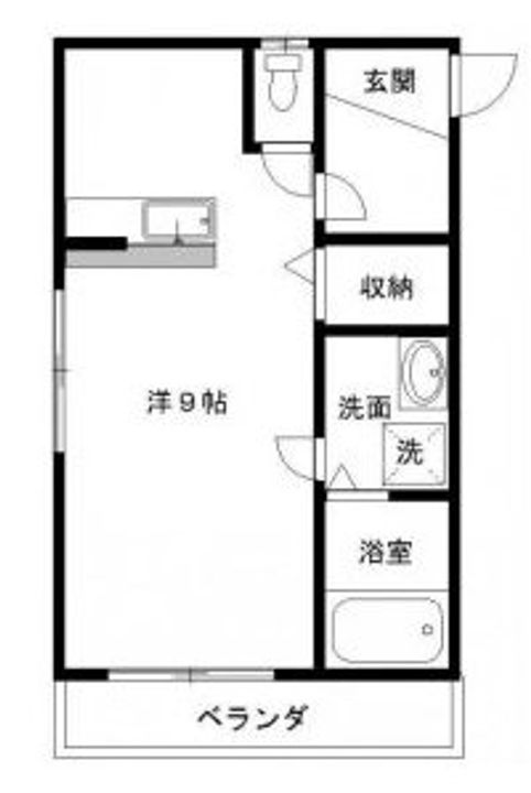 熊本県菊池市泗水町吉富(アパート)の賃貸物件の間取り