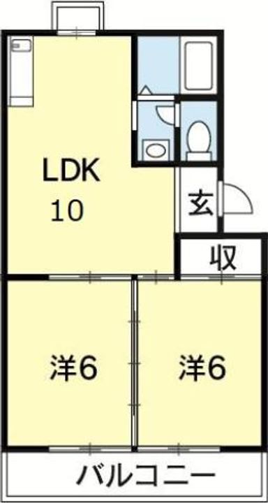 ハイツスズエの間取り