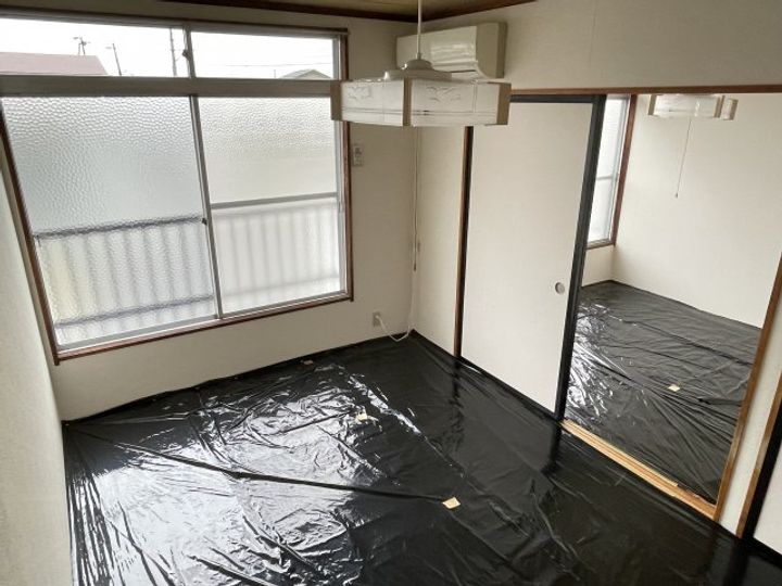 雲山ハイツの居間