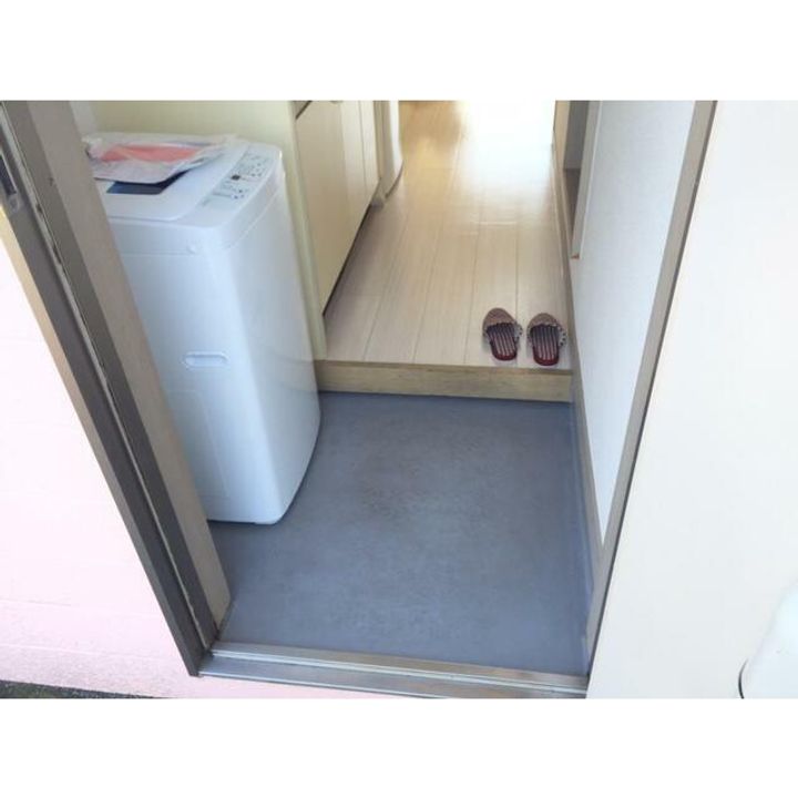 神奈川県厚木市三田(アパート)の賃貸物件の玄関