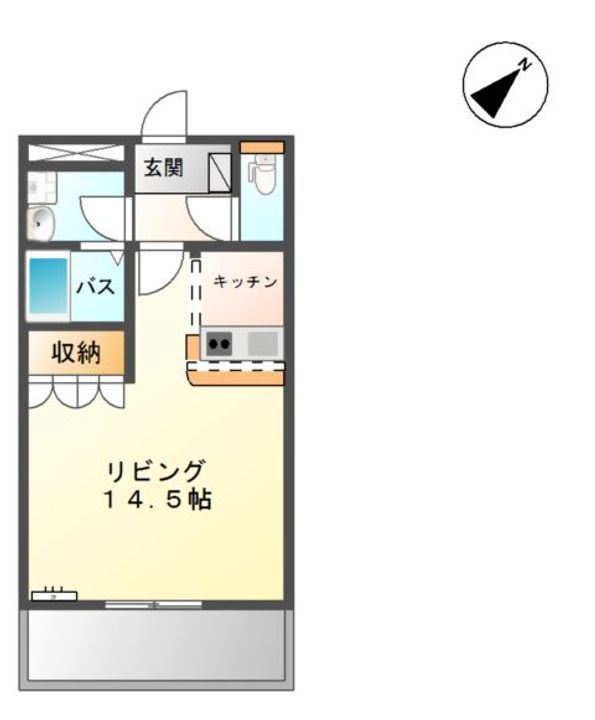 ファームハウス・ヒーローの間取り