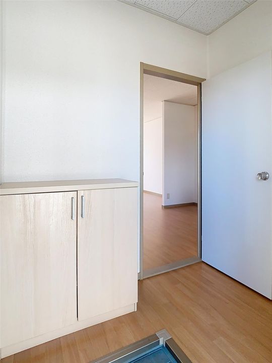 グリーンヴィラ宮武B棟の玄関