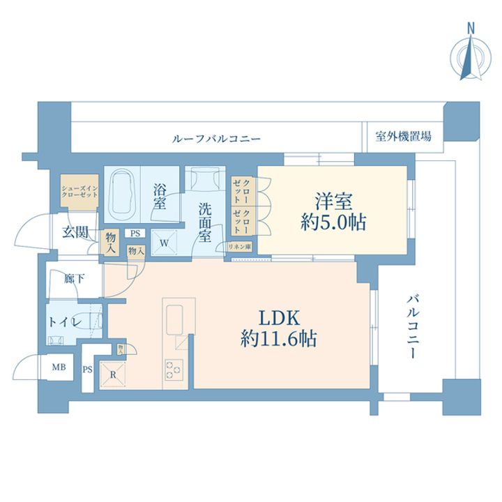 ジオ新宿百人町の間取り