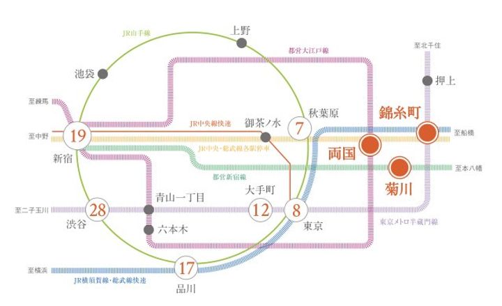東京都墨田区緑4(マンション)の賃貸物件のその他画像