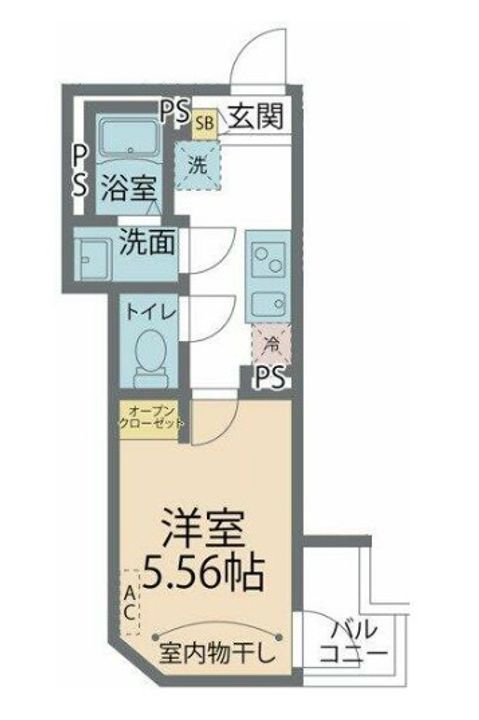 神奈川県相模原市南区上鶴間本町2(アパート)の賃貸物件の間取り