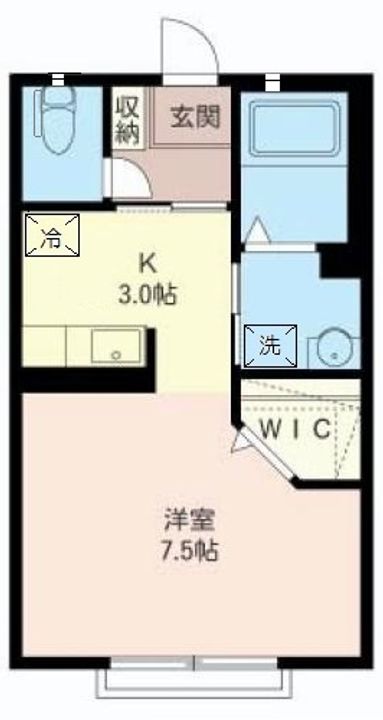 ミモレットの間取り