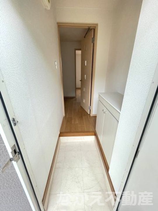 徳島県阿南市那賀川町上福井南川渕(アパート)の賃貸物件の玄関