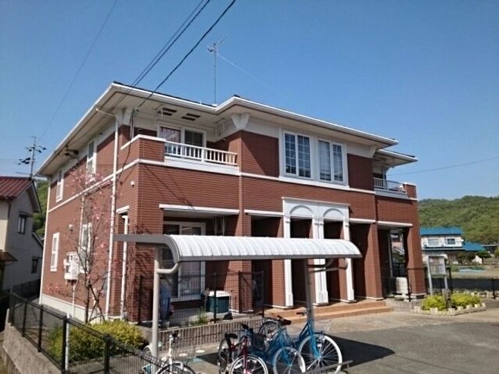 広島県福山市加茂町字中野(アパート)の賃貸物件の外観