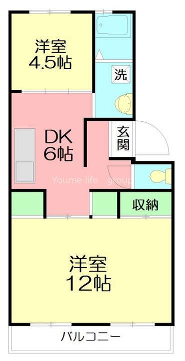 サンハイツ諏訪前の間取り