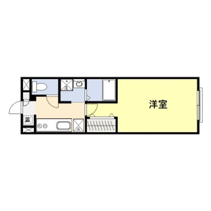エアフォルク湖山北の間取り
