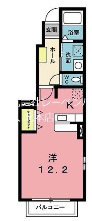 マロンカスターノの間取り