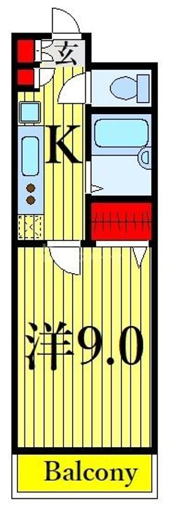 リヴェール葛西の間取り
