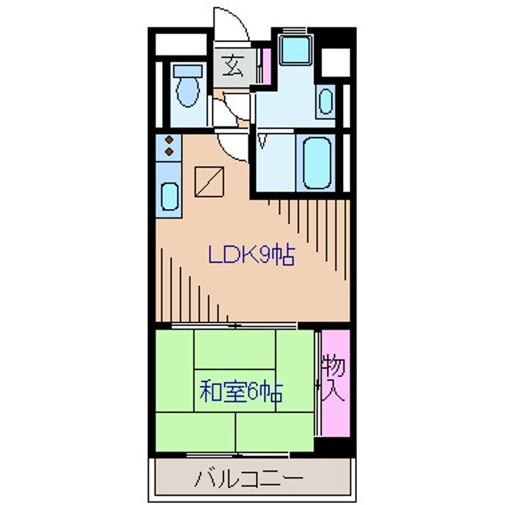 カサベルデ小泉の間取り