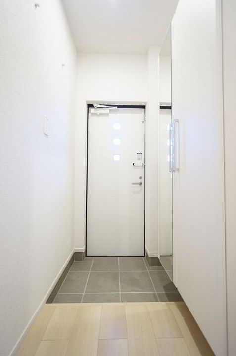 福島県本宮市本宮字小原田(アパート)の賃貸物件の玄関