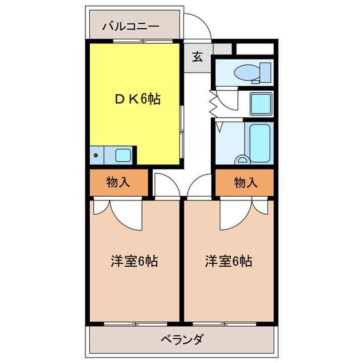 ジアスビルの間取り