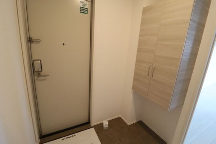 群馬県高崎市台新田町(アパート)の賃貸物件の玄関