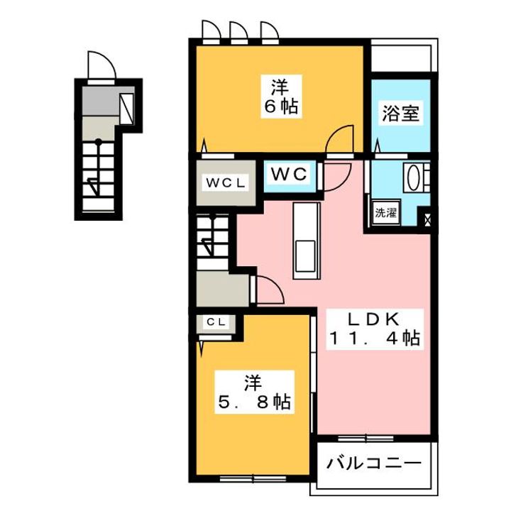 パルクおいだIの間取り