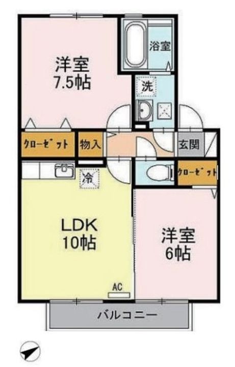 マインシュロスの間取り