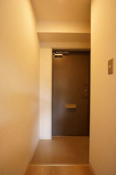 牛山第一マンションの玄関