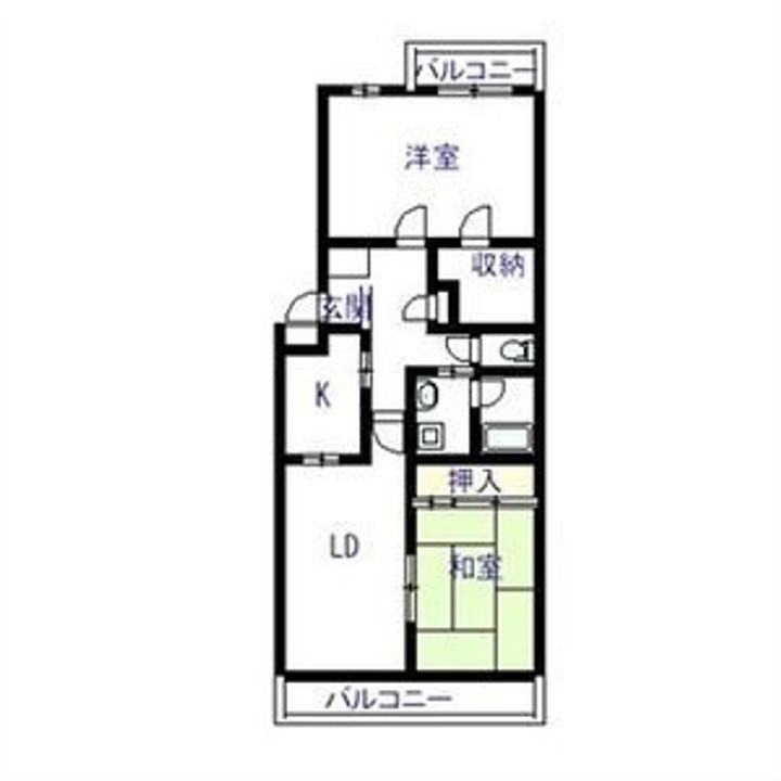 愛知県尾張旭市旭前町5(マンション)の賃貸物件の間取り