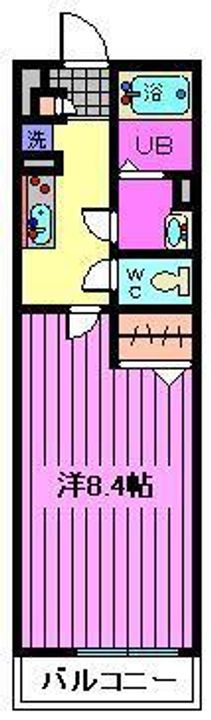 埼玉県さいたま市桜区田島2(マンション)の賃貸物件の間取り