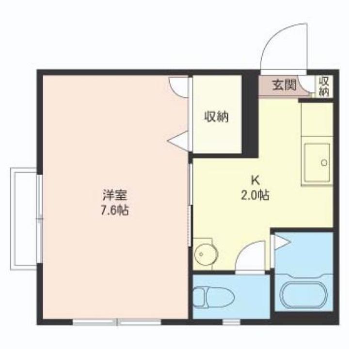 東京都豊島区上池袋2(アパート)の賃貸物件の間取り